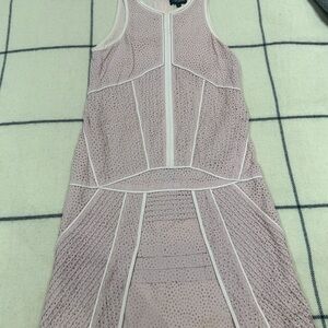 J. Mendel Blush Pink Mini Dress
